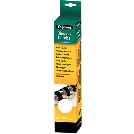 Fellowes White A4 Binding Comb, 14 mm Diameter