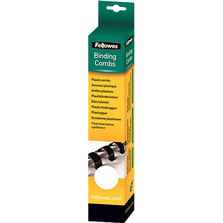 Fellowes White A4 Binding Comb, 16 mm Diameter