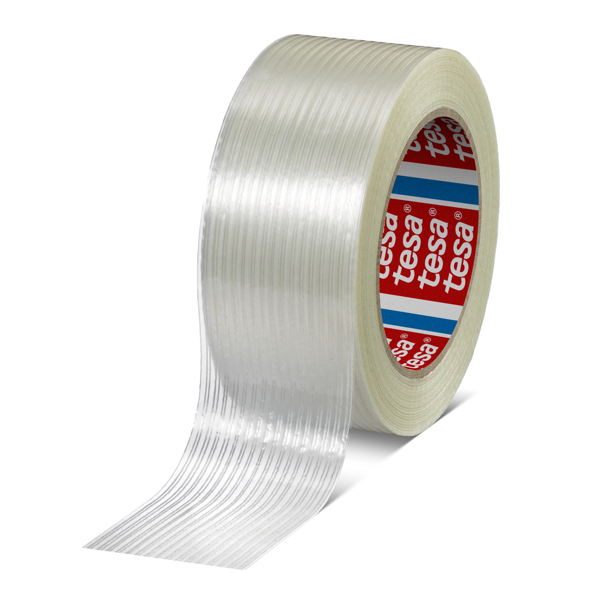 Tesa Transparent 53327 Strapping Tape, 50 m  x  48mm