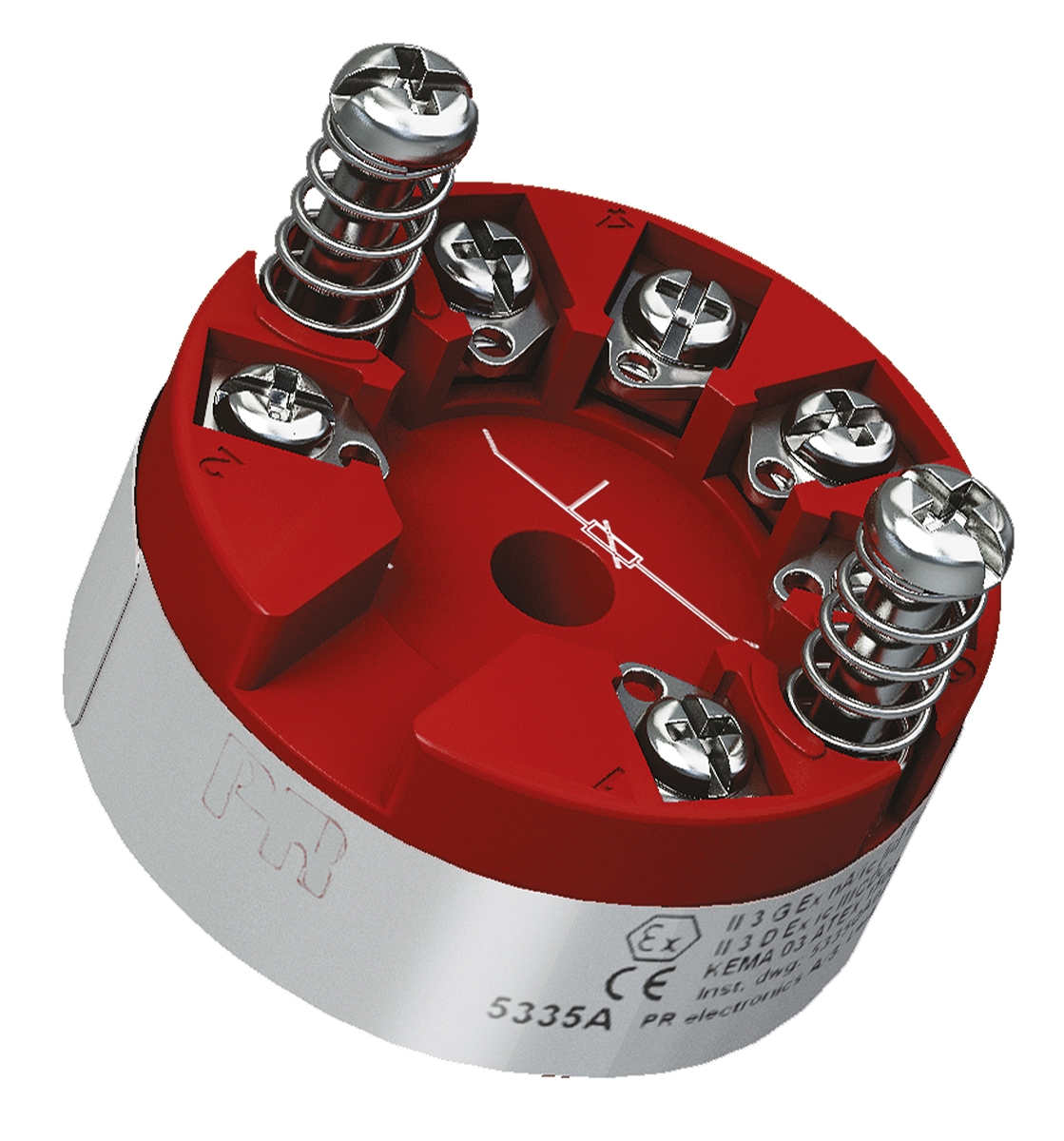 PR Electronics 5335A Temperature Transmitter 35V dc, 85 °C, -40 °C