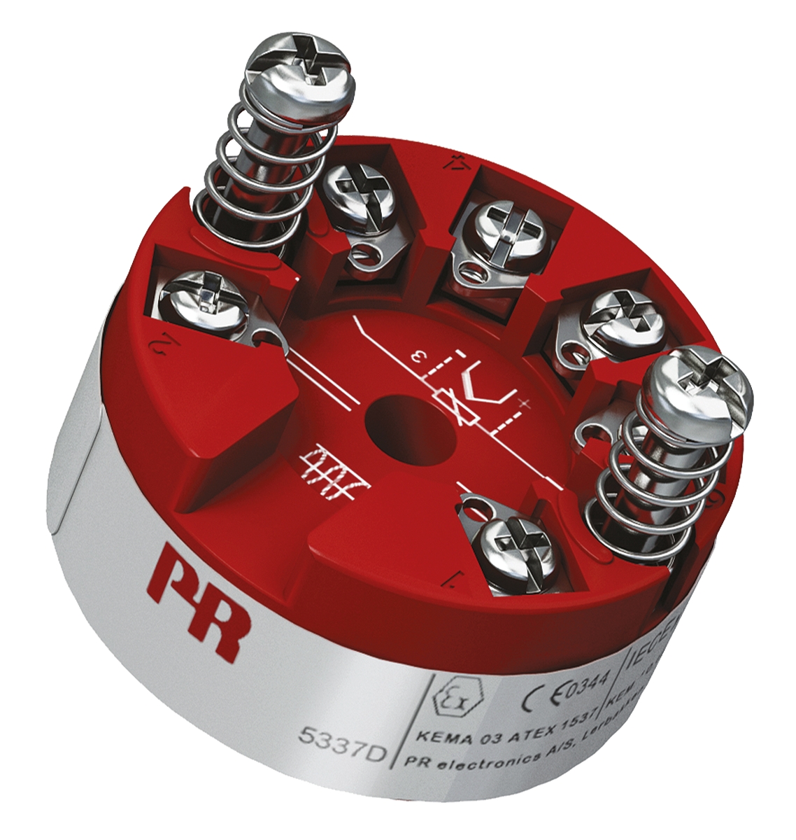 PR Electronics 5300 Temperature Transmitter 30V dc, 85 °C, -40 °C