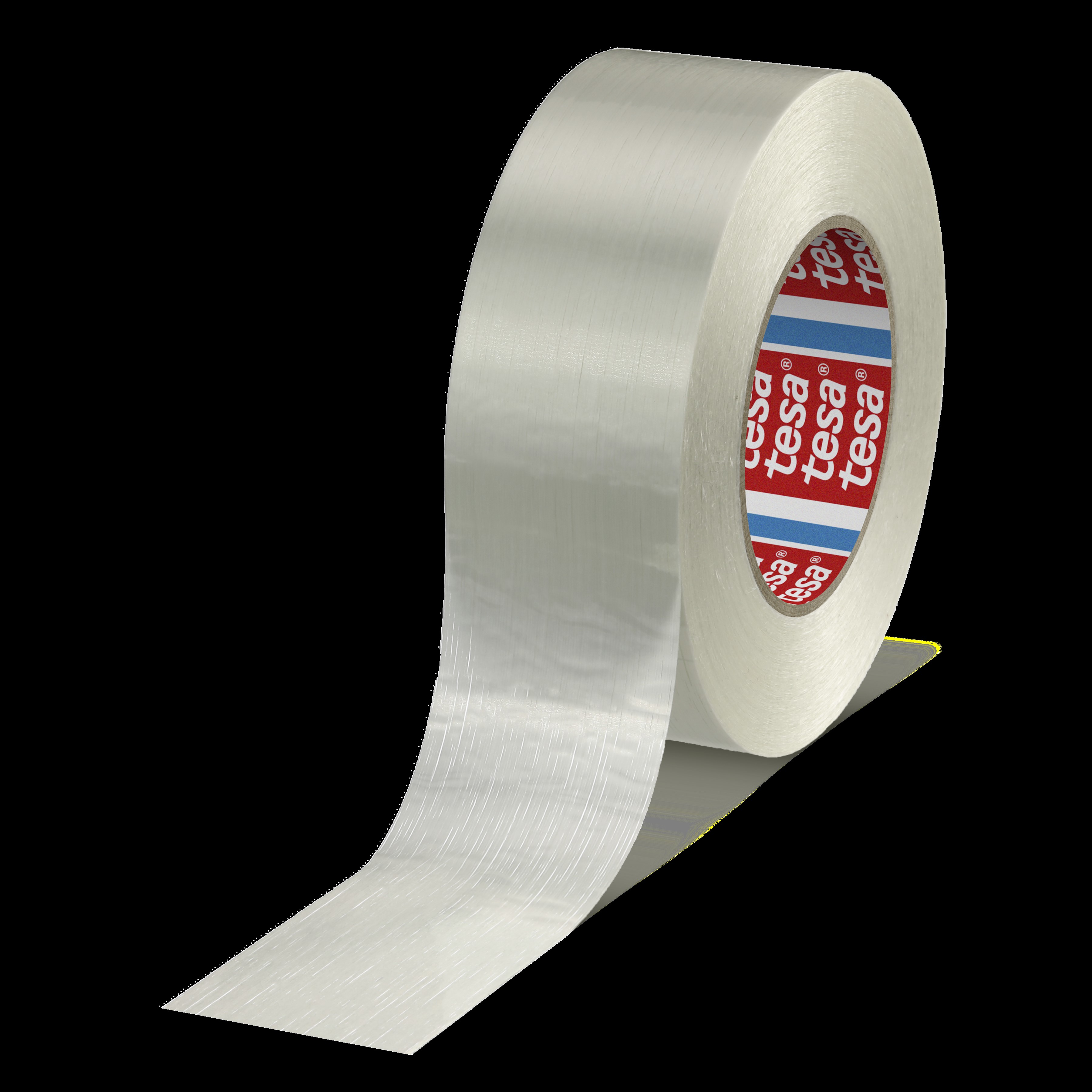 Tesa Transparent 53398 Strapping Tape, 50 m  x  50mm