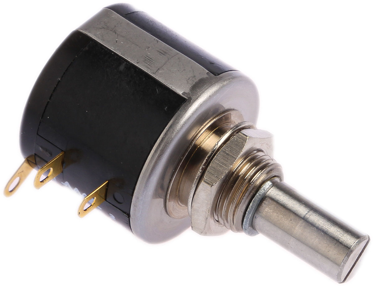 Vishay 534 1 kΩ Rotary Potentiometer 10-Turns 1-Gang Bush, 534-1-1-102