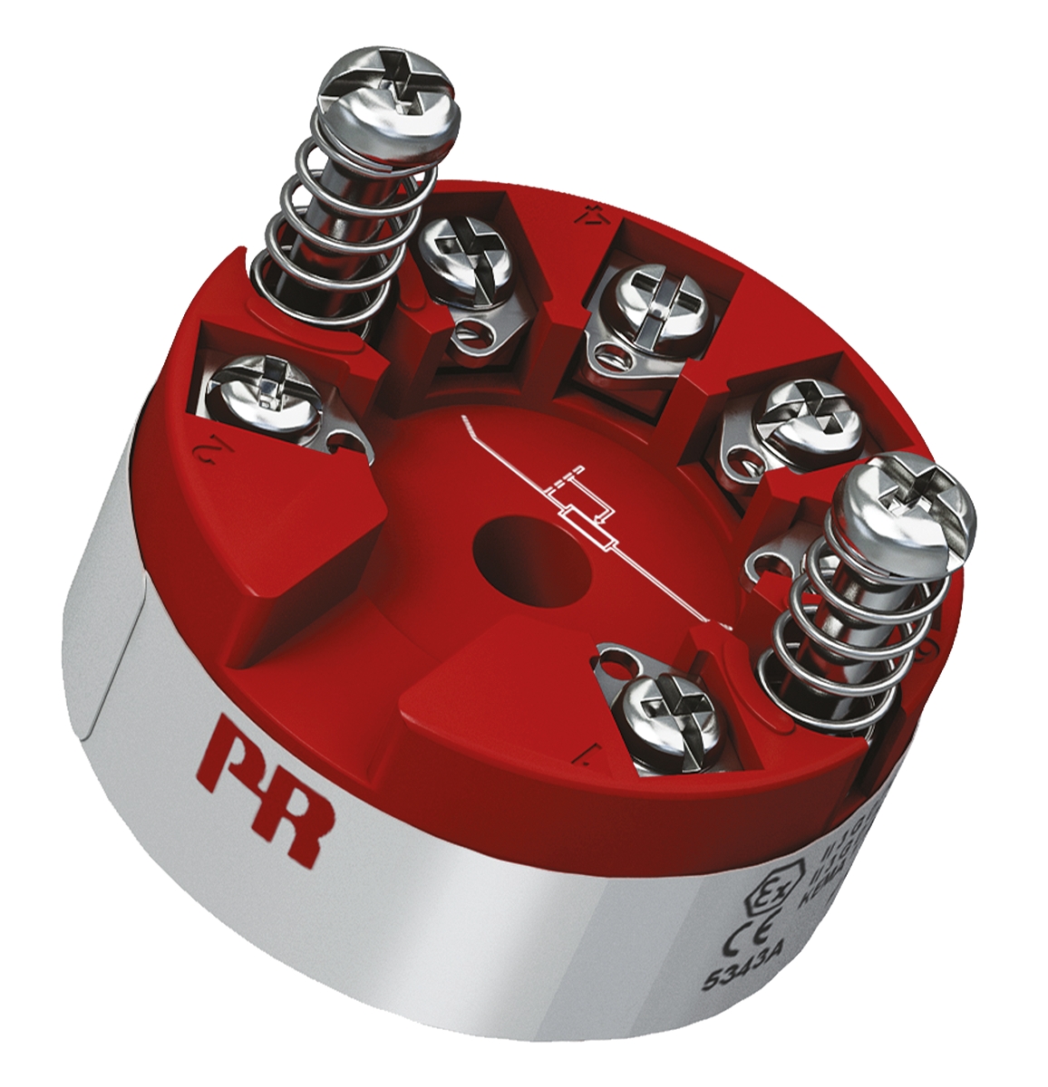 PR Electronics 5343A Level Transmitter Potentiometer Input 35V dc, 85 °C, -40 °C