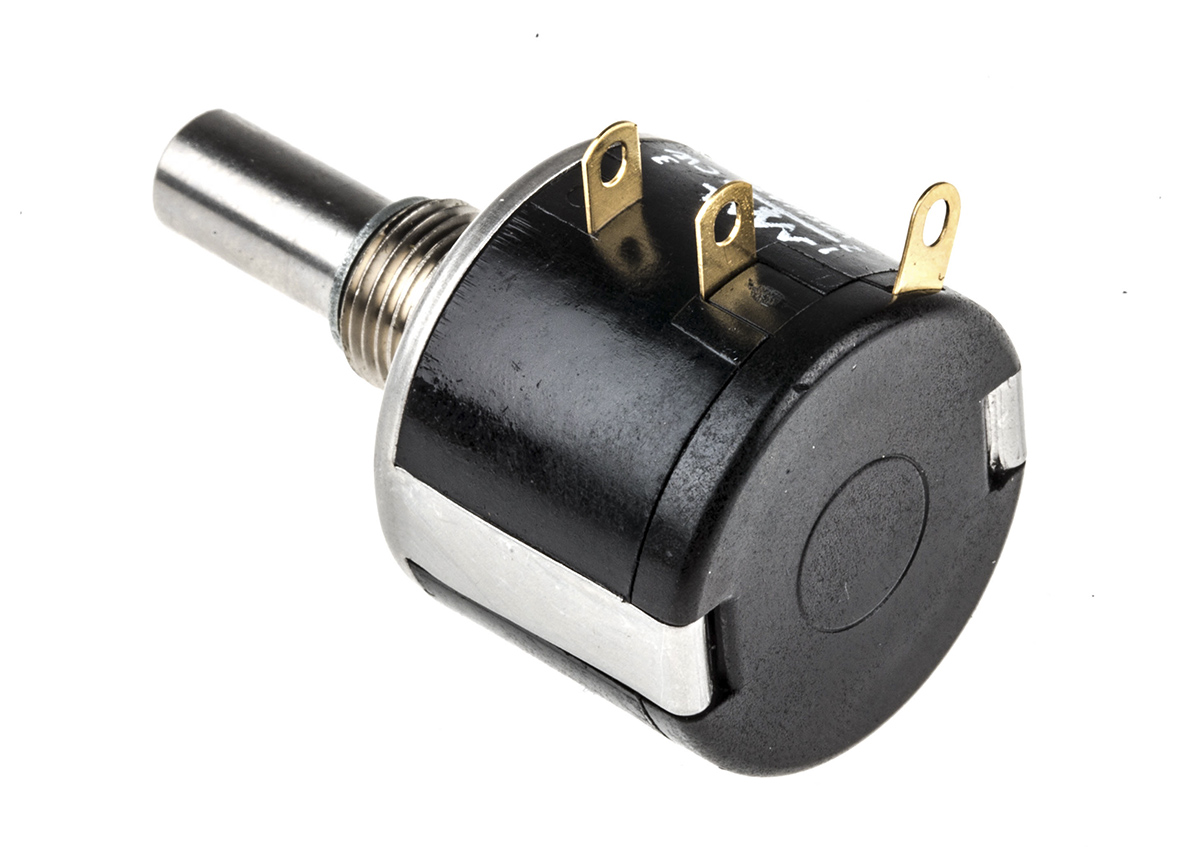 534b1103jc8872 Vishay 534 10 kΩ Rotary Potentiometer 10-Turns 1-Gang Panel Mount, 534B1103JC8872
