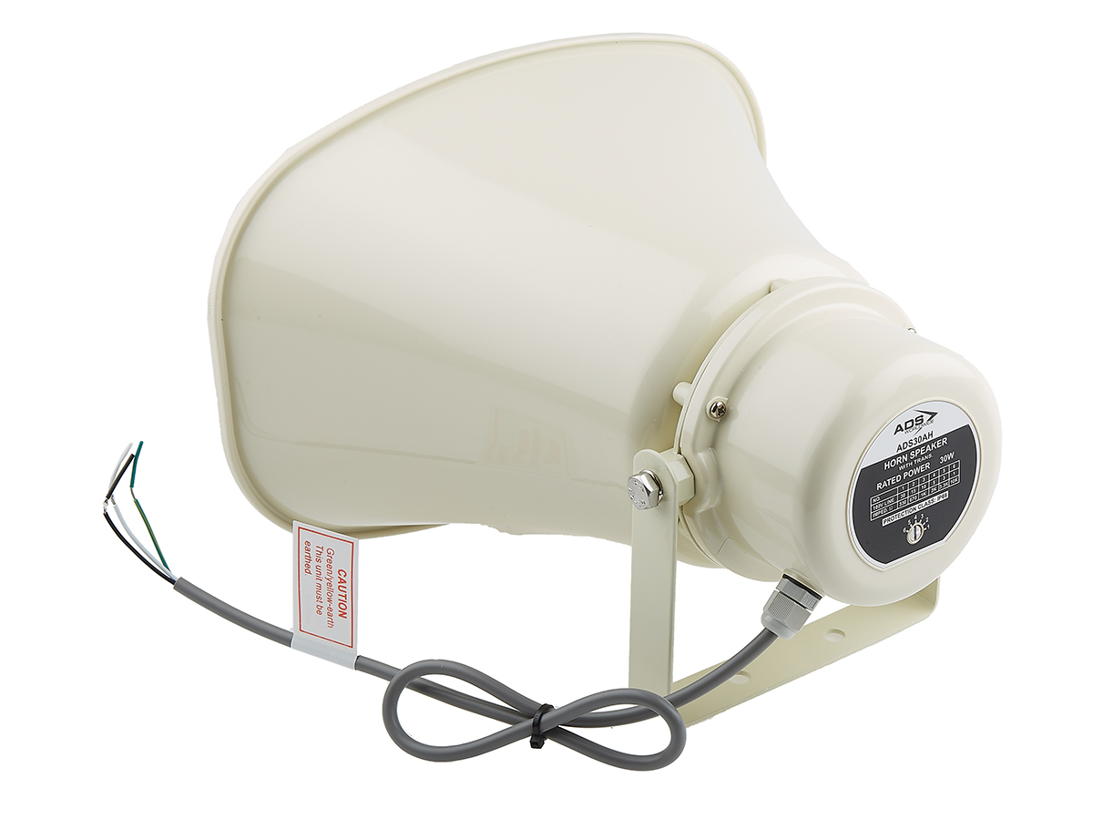 535-0243 RS PRO 30W Beige Horn Horn Speaker 16 kHz, 250 Hz, IP66