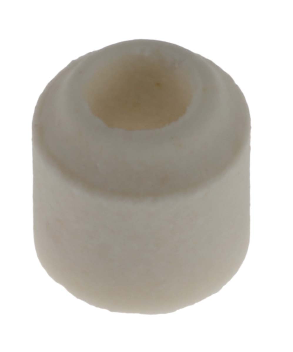 RS PRO White Ceramic Bead 2.5 mm Bore Size 1200 °C