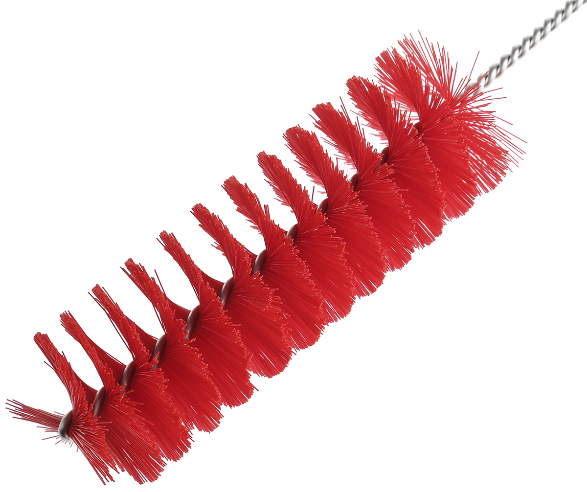 53794 Vikan Red Bottle Brush, 23 mm x, 490mm x 50 mm
