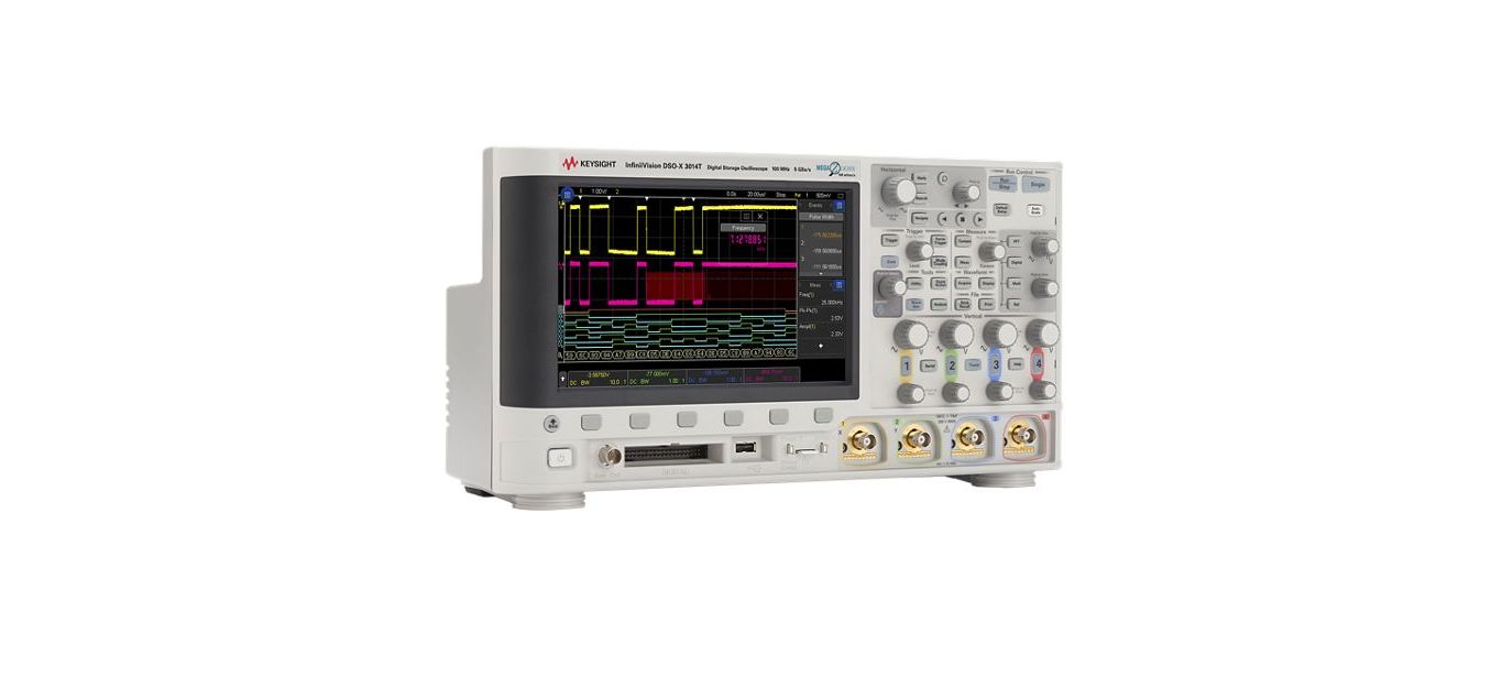 dsox3014t Keysight Technologies DSOX3014T InfiniiVision 3000T X Series, 100MHz Bench Oscilloscope, 4 Analogue Channels, 16