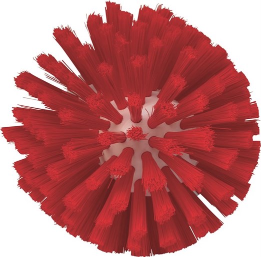 Vikan Medium Bristle Red Scrub Brush Red, 60 mm bristle length