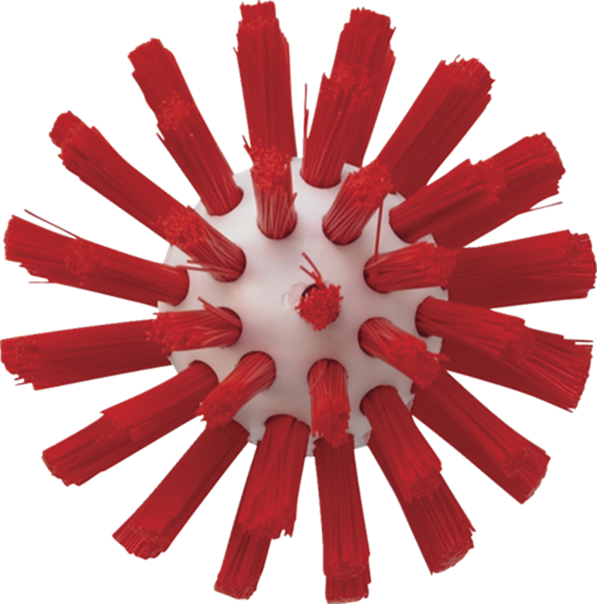 5380634 Vikan Red Bottle Brush, 11 mm x, 145mm x 63 mm