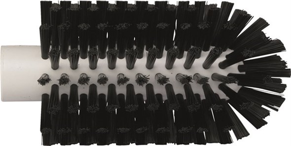 5380779 Vikan Hard Bristle Black Scrub Brush Black, 24 mm bristle length