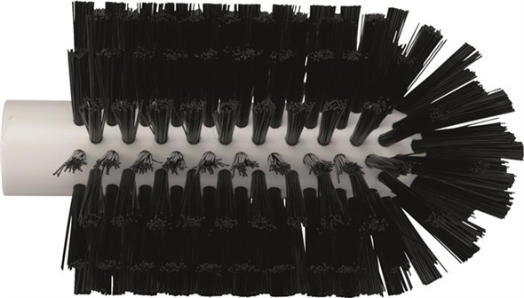 5380909 Vikan Medium Bristle Black Scrub Brush Black, 30 mm bristle length