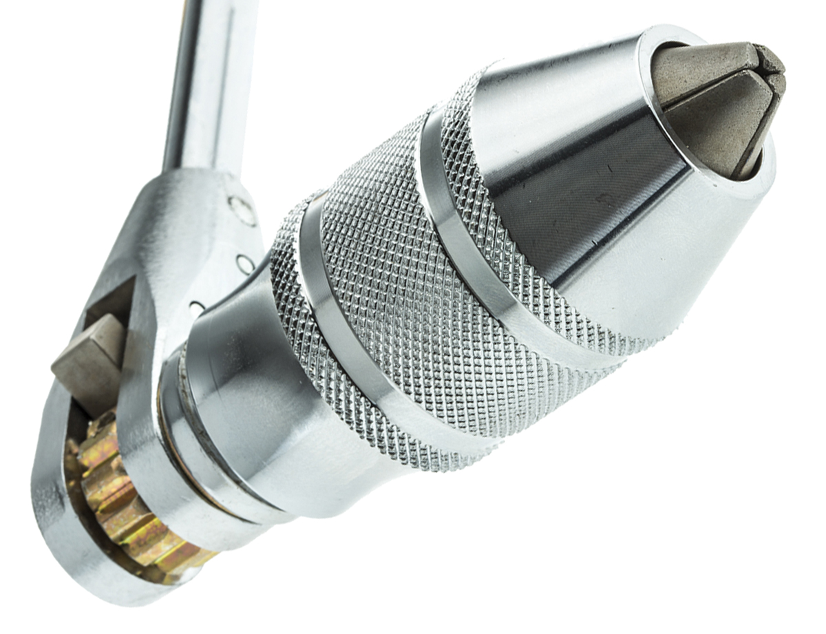 539-700 RS PRO 10 mm 4 Jaw Ratchet Chrome Steel Hand Drill