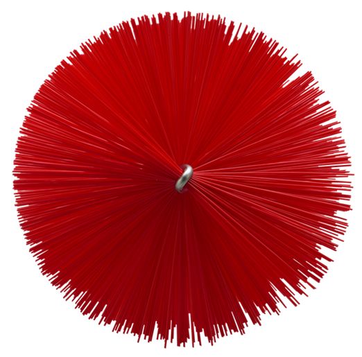 53914 Vikan Red Bottle Brush, 100 mm x, 200mm x 90 mm