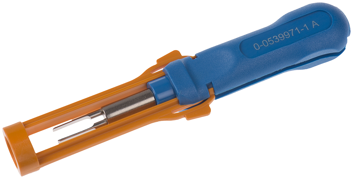 539971-1 TE Connectivity Crimp Extraction Tool, MCP 9.5 Series, Receptacle Contact, Extraction Tool Contact, Contact size AMP MCP