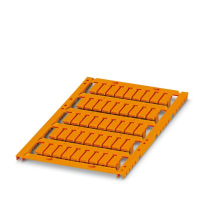 Phoenix Contact Slide On Cable Marker, Orange, 2.5 → 4.7mm Cable, for Conductor And Cable Marking, 0830210
