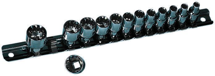 MTI 13-Piece 1/4 in Hexagon Socket Set