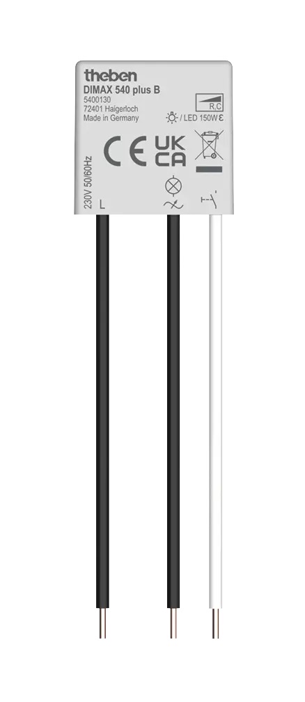 Theben DIMAX 540 Dimming Controller Dimming Controller, Flush Mount, 230V ac