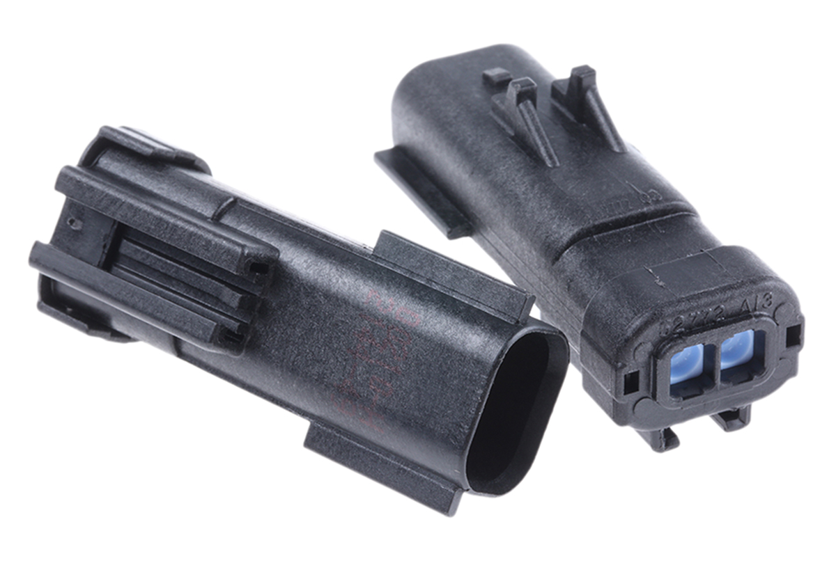 Delphi, Apex Automotive Connector Male/Female Dark Green, Black, Aqua, Light Green, Dark Grey, Natural, Orange, Light