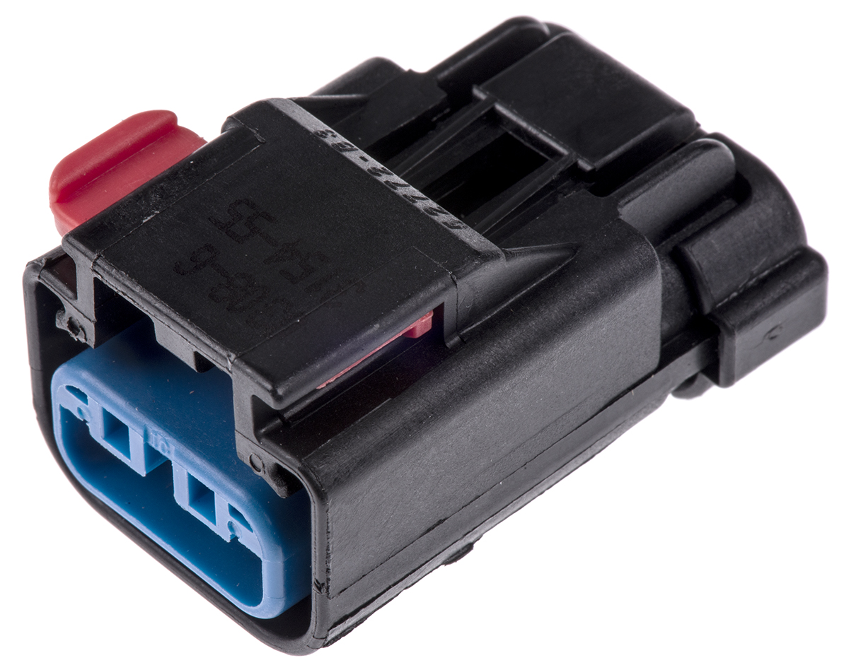 Delphi, Apex Automotive Connector Female Black, Orange, Natural, Light Grey, Light Green, Dark Grey, Aqua, Dark Green
