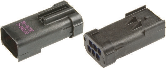 Delphi, Apex Automotive Connector Male/Female Natural, Aqua, Orange, Black, Light Grey, Light Green, Dark Green, Dark
