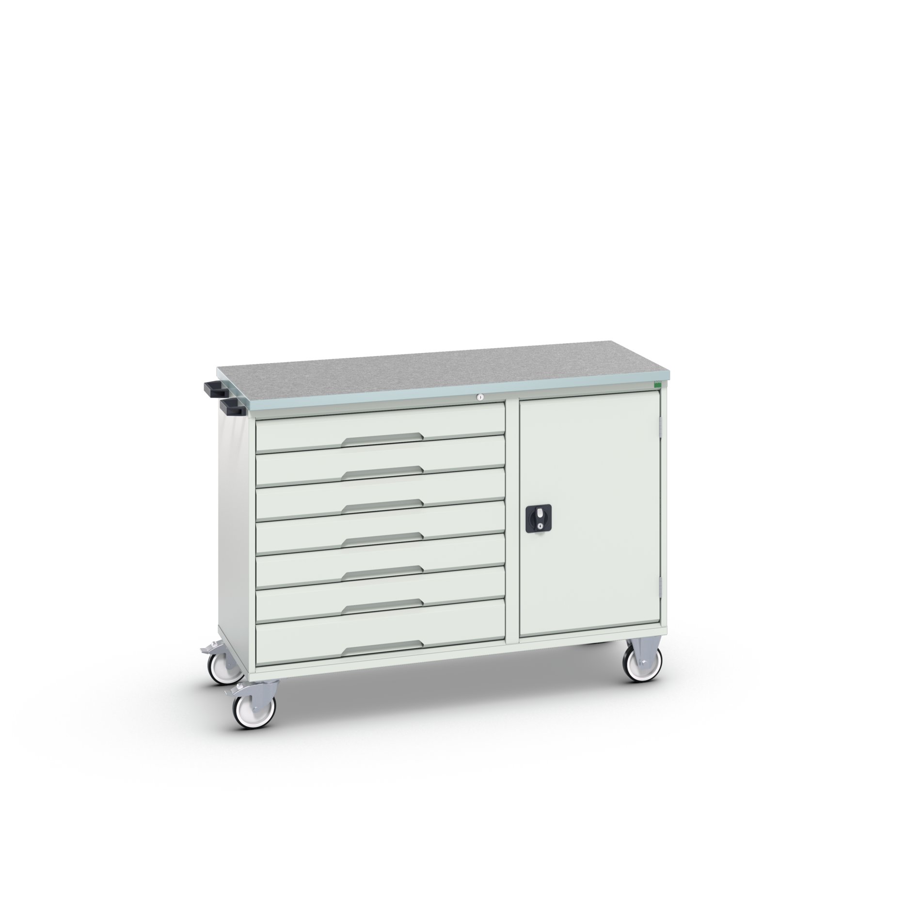 Steel Trolley Trolley, 1300 x 600 x 980mm, 200kg Load
