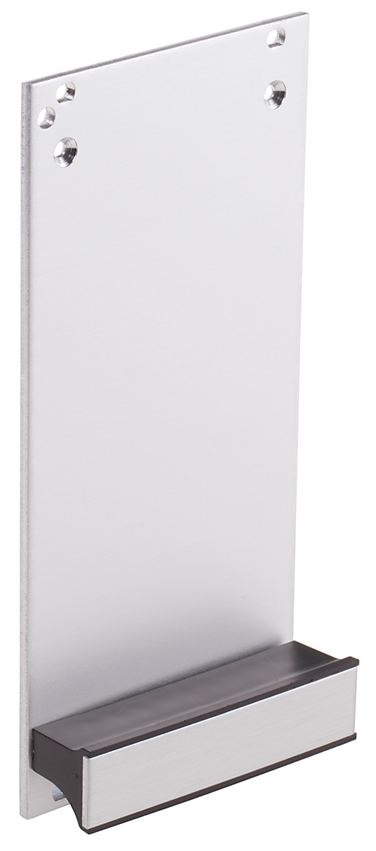 RS PRO Grey Aluminium Front Panel, 3 U, 12 HP