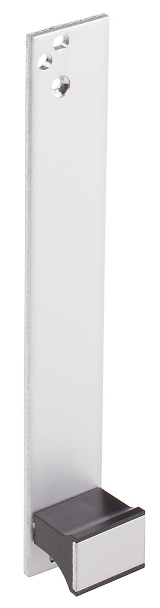RS PRO Grey Aluminium Front Panel, 3 U, 4 HP