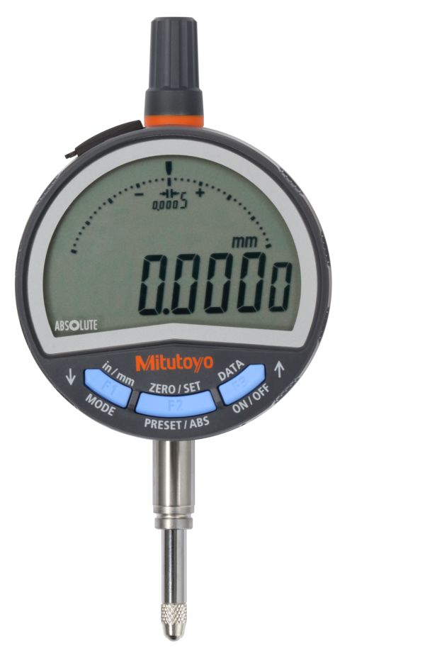 Mitutoyo 543-701B Plunger Digital Indicator 12.7 mm Max. Measurement, ±0.003 mm Accuracy