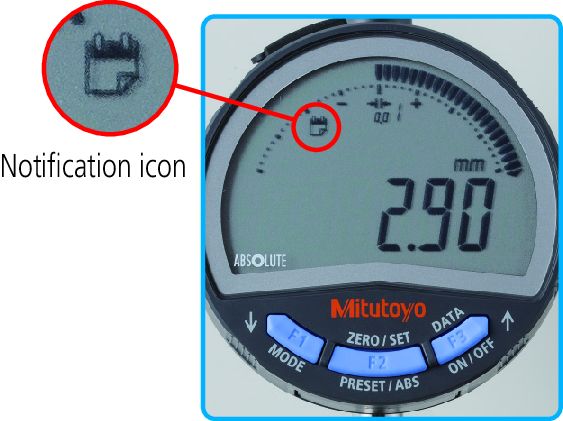 543-710b Mitutoyo 543-710B Metric Plunger Digital Indicator 12.7 mm Max. Measurement, 0.01 mm Resolution, 0.02 mm Accuracy