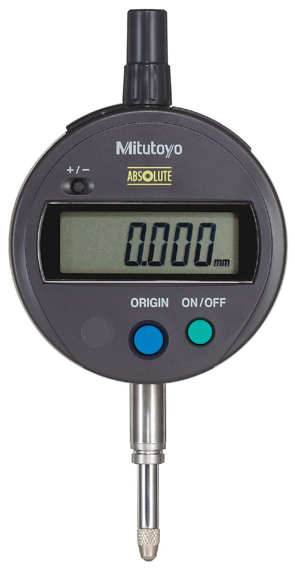 Mitutoyo 543-790B-10 Plunger Digital Indicator 12.7 mm Max. Measurement, 0.001 mm Resolution, 0.003 mm Accuracy