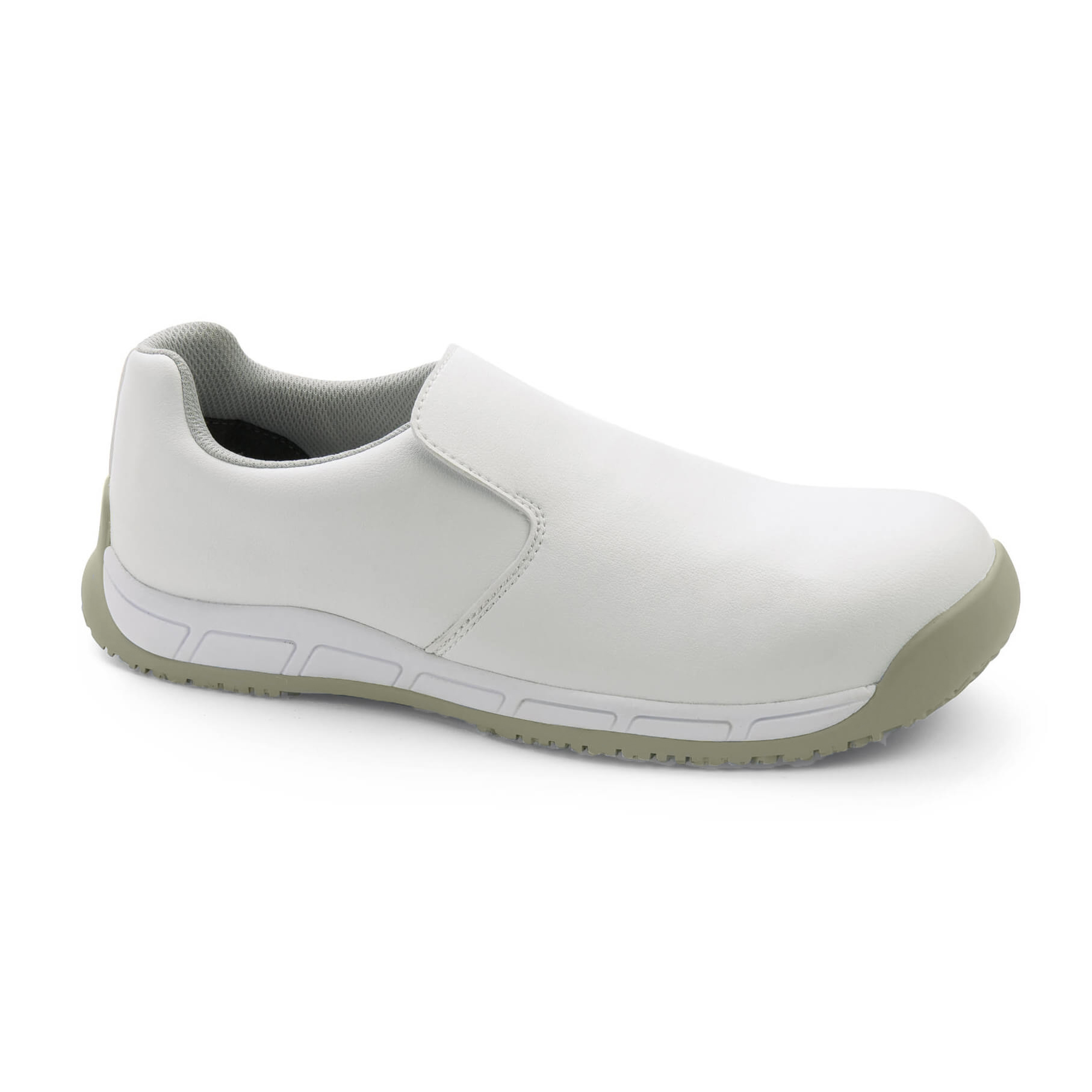 S.24 5432 Unisex White Fibreglass Safety Shoes, UK 11, EU 46