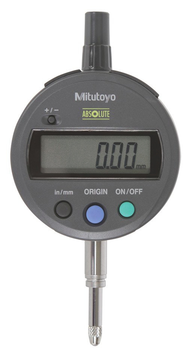 Mitutoyo 543782 Imperial & Metric Dial Indicator, 0.0005 in Resolution, ±0.0008 in Accuracy, UKAS
