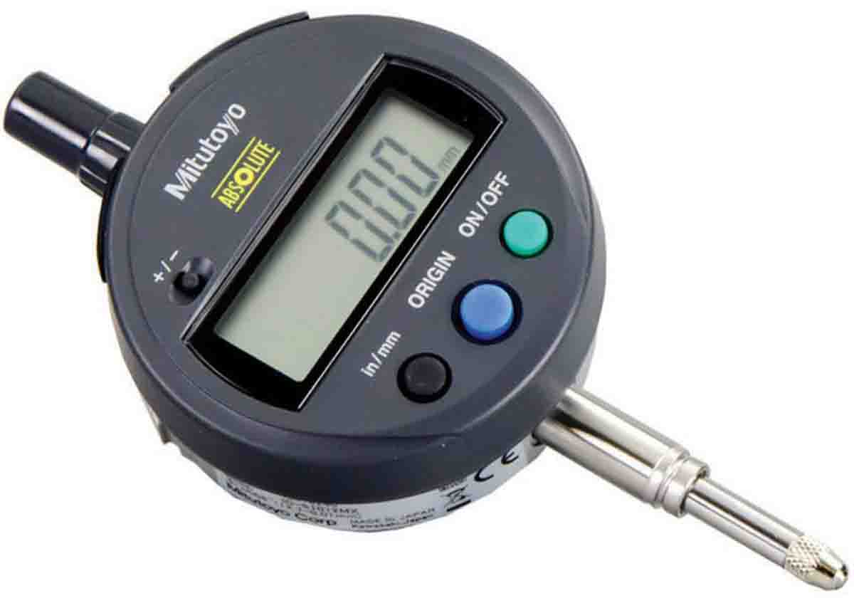 543782 Mitutoyo  Imperial & Metric Dial Indicator, 0.0005 in Resolution, ±0.0008 in Accuracy, UKAS