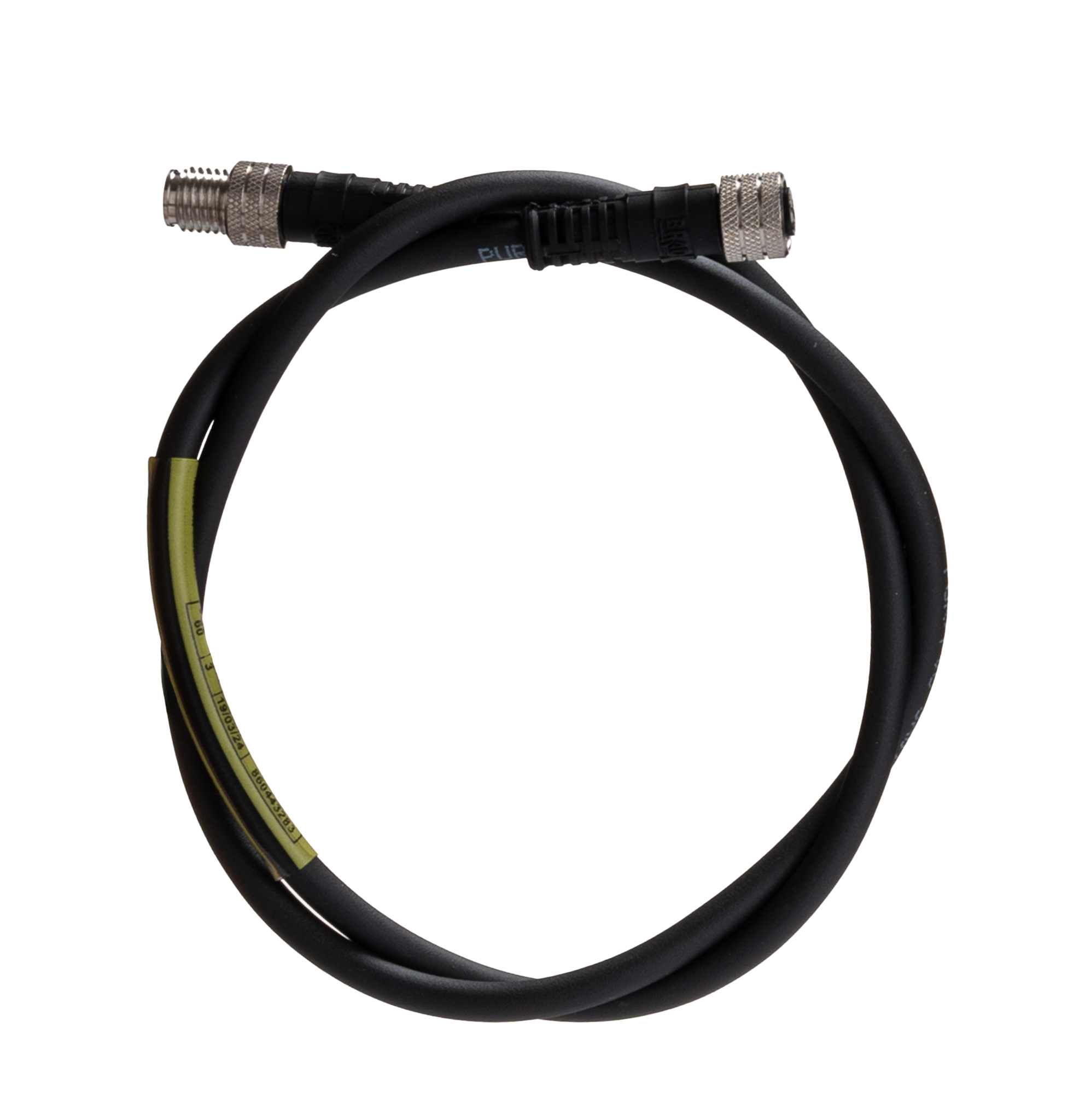 Brad from Molex Female Plug to Male M8 Sensor Actuator Cable