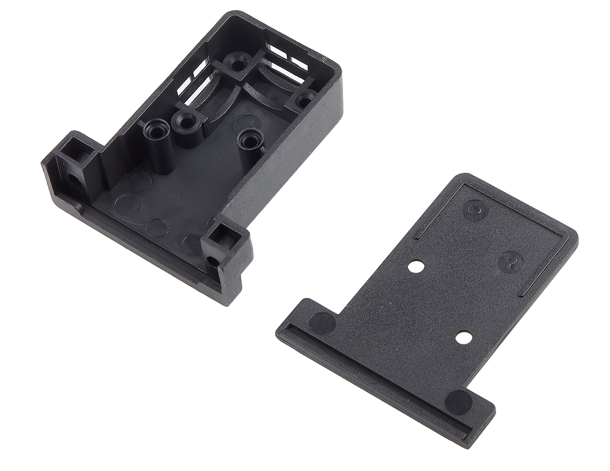 544-3418 RS PRO Polyethylene Terephthalate Straight D-Sub Backshell, 15 Way Strain Relief