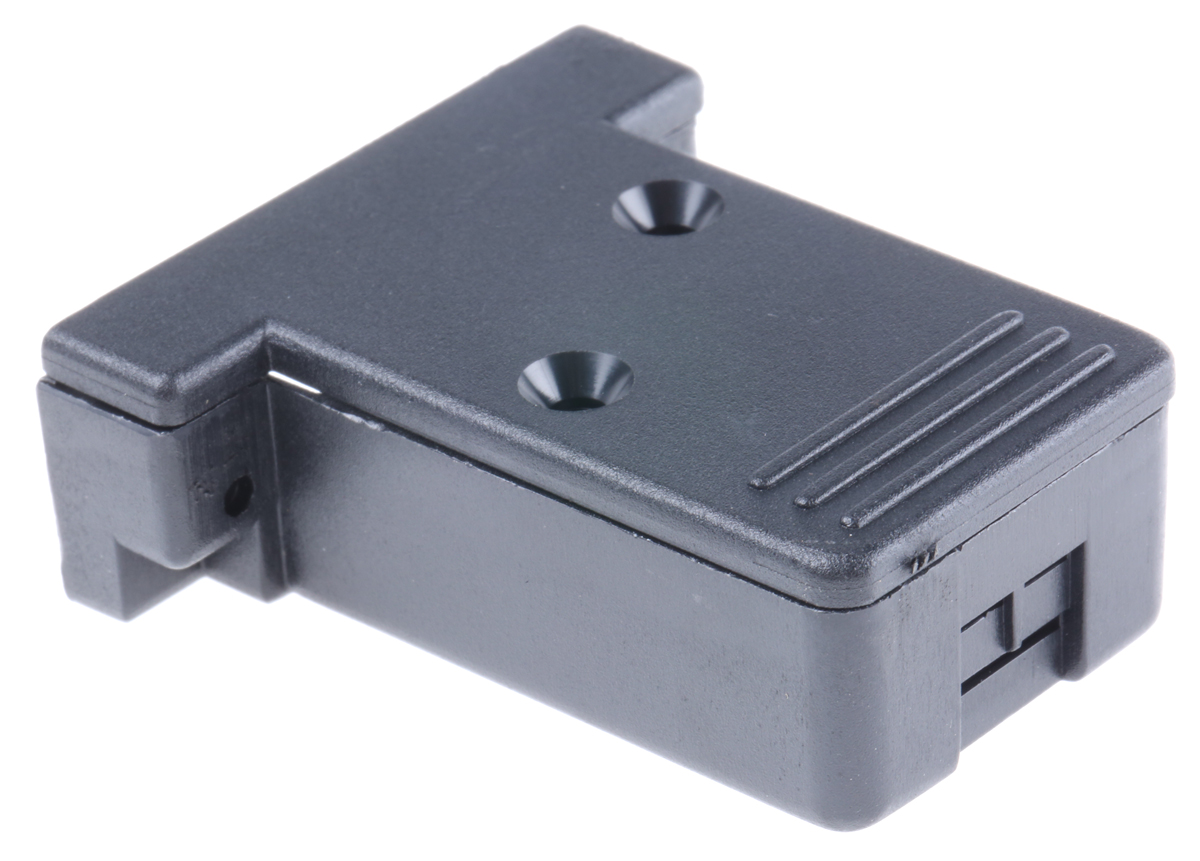 544-4045 RS PRO O69 Series Polyethylene Terephthalate Straight D-Sub Backshell, 15 Way