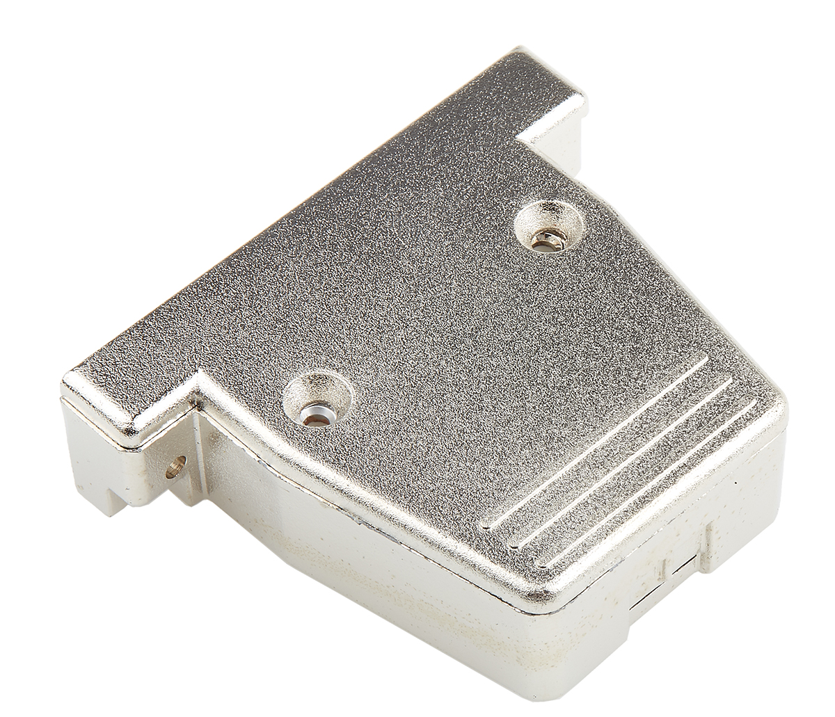 544-4398 RS PRO ABS Straight D-Sub Backshell, 25 Way Strain Relief