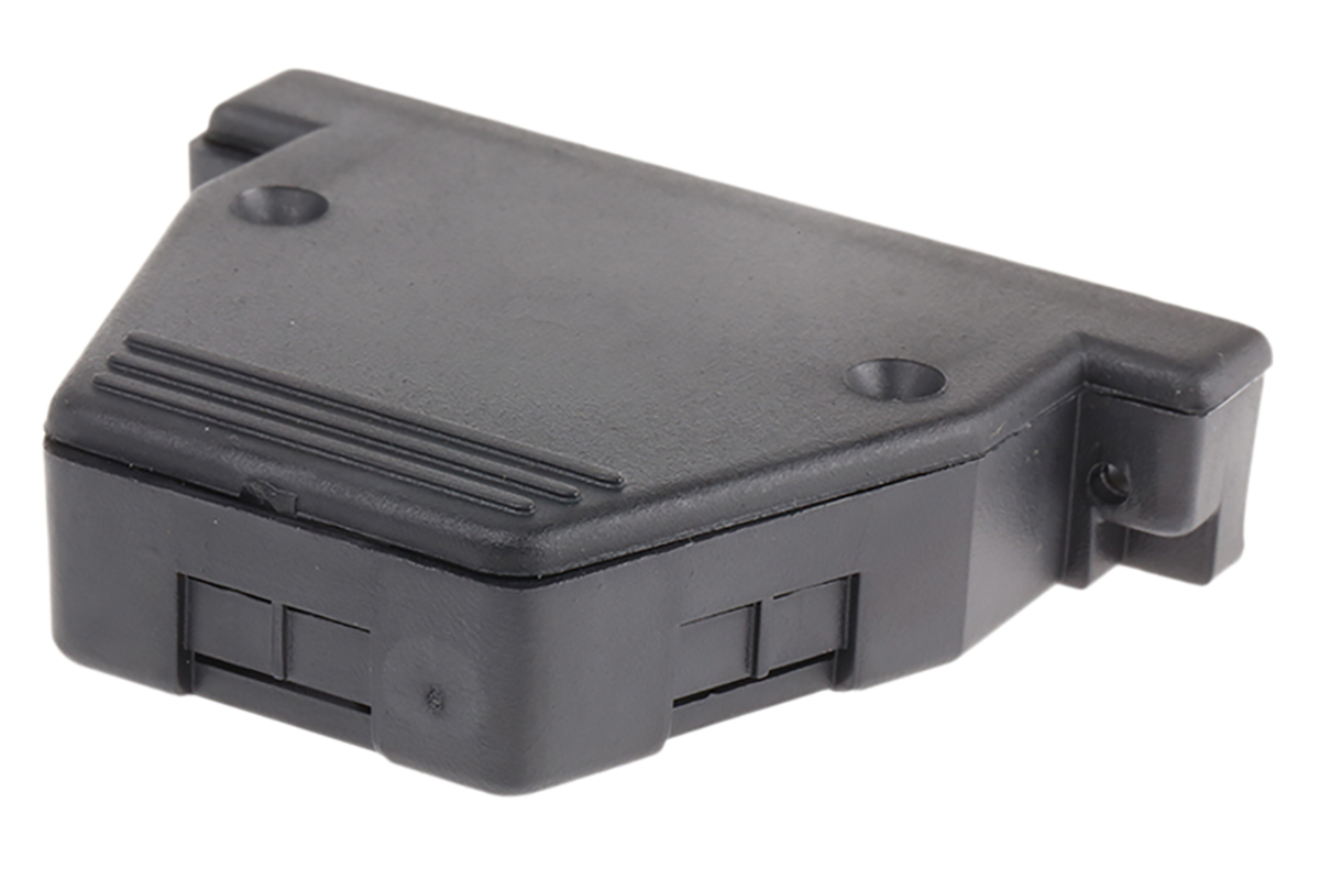 544-4405 RS PRO O69 Series Polyethylene Terephthalate Straight D-Sub Backshell, 37 Way