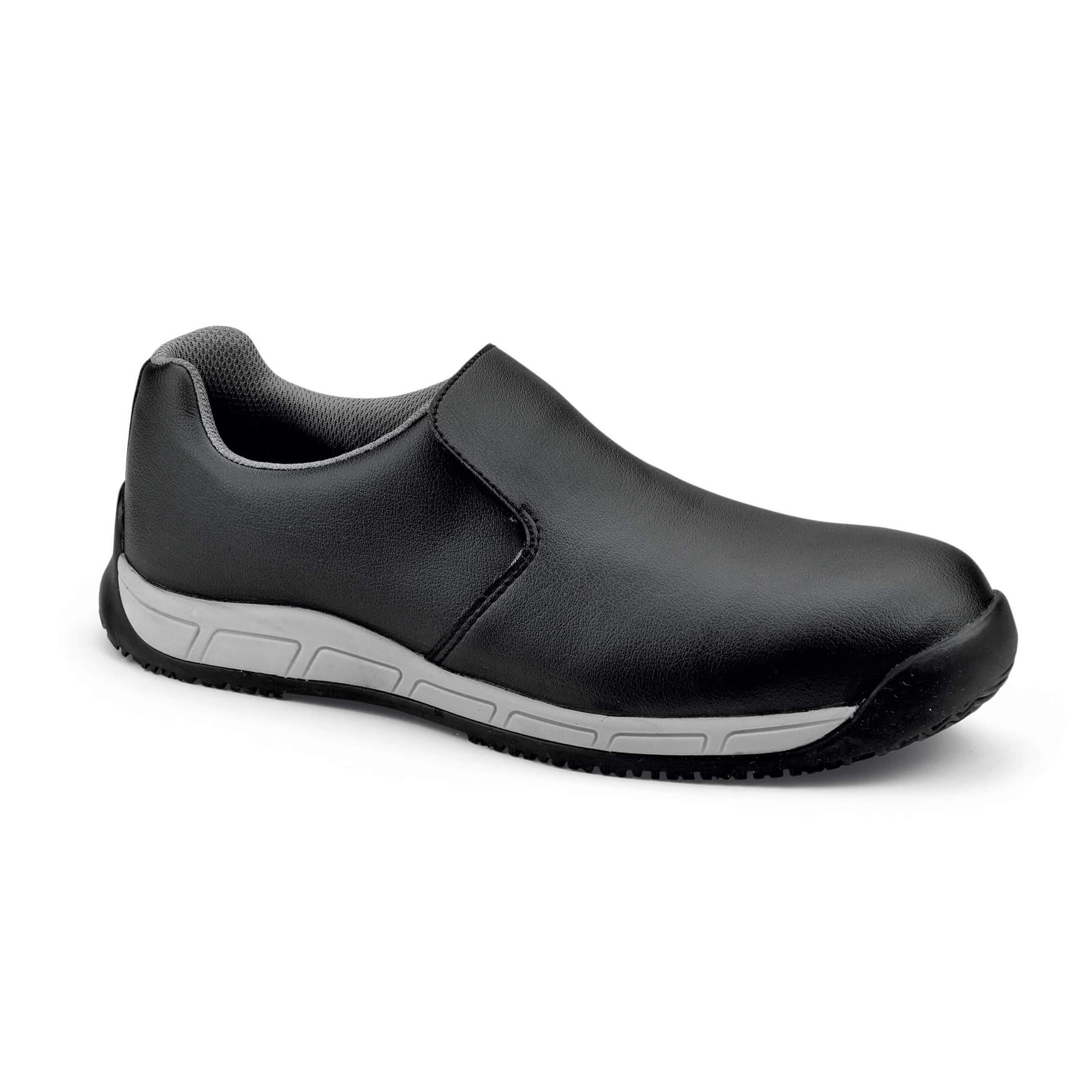 S.24 5442 Unisex Black Fibreglass Safety Shoes, UK 4, EU 37