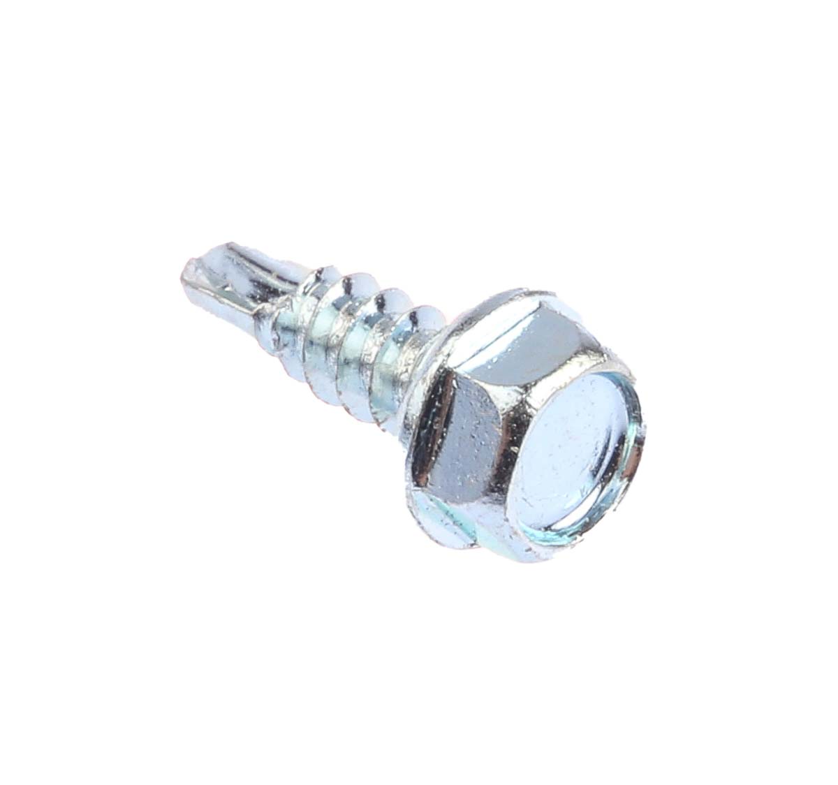 RS PRO Bright Zinc Steel Self-Drilling Screw 4.2 mm 13 mm