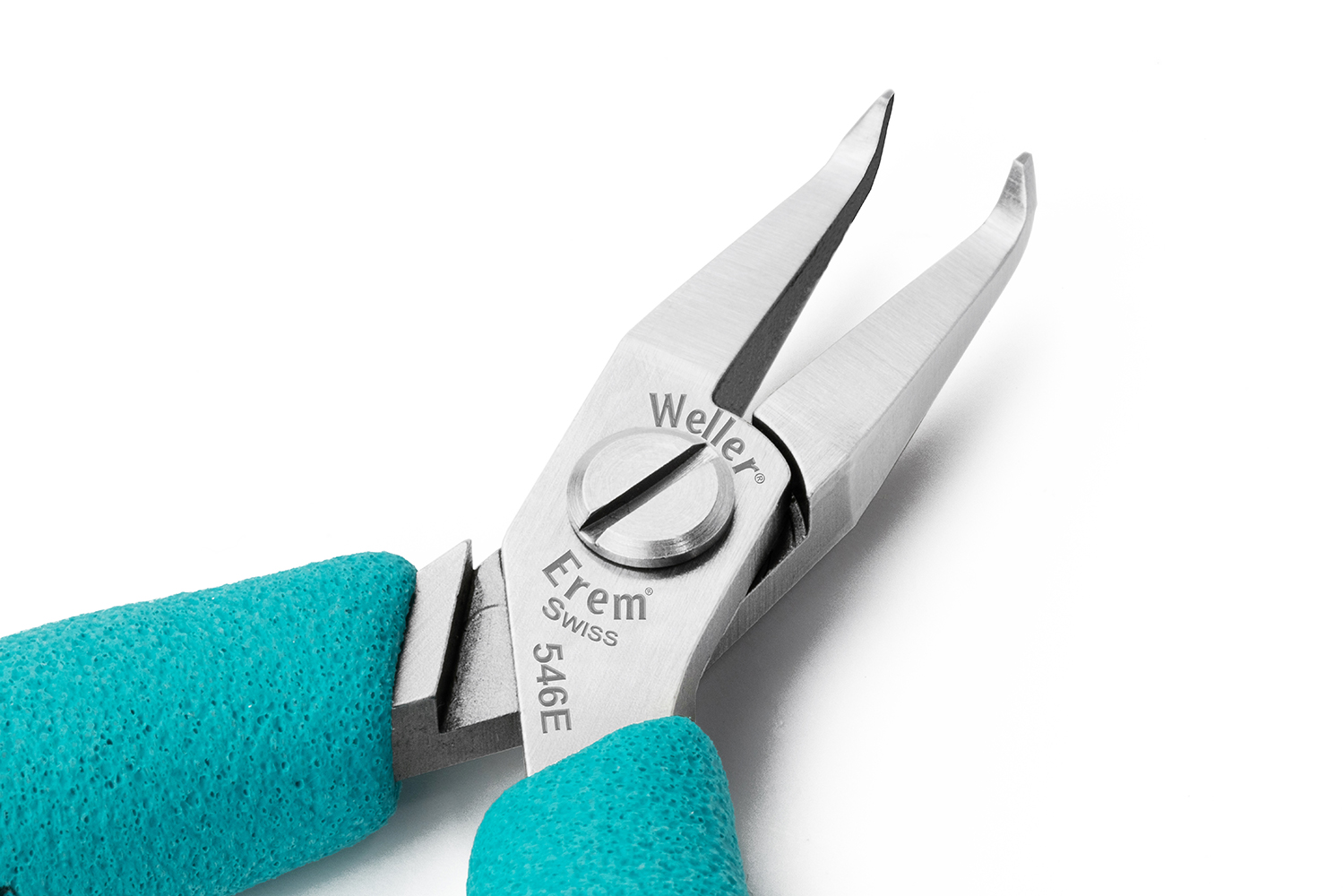 546e Erem 1-Piece Round Nose Plier Round, 120 mm Overall, 22mm Jaw ESD Safe