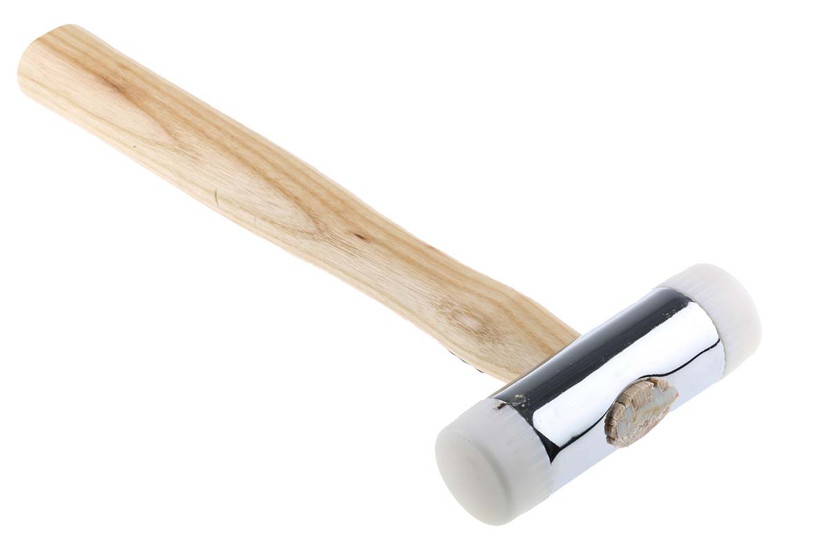 547-852 RS PRO Nylon Mallet Replaceable Face 450 g
