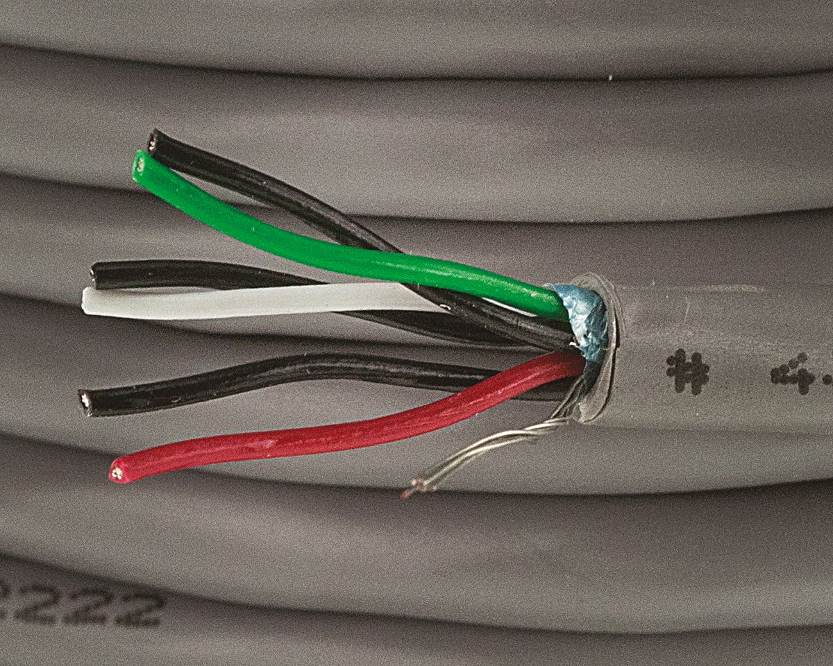5473c-sl005 Alpha Wire Alpha Essentials Communication & Control Series Data Cable, 3 Pairs, 30 m, Grey Sheath Polyvinyl Chloride