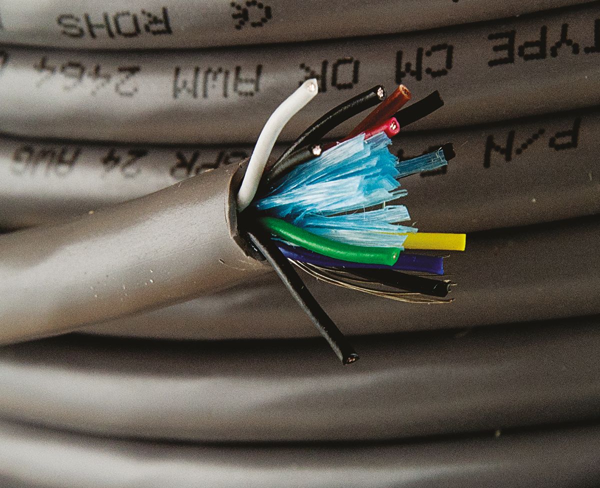 5476c-sl005 Alpha Wire Alpha Essentials Communication & Control Series Data Cable, 6 Pairs, 30 m, Grey Sheath Polyvinyl Chloride