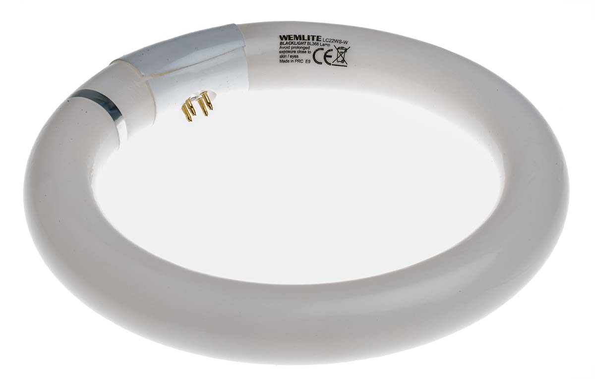 RS PRO 22 W Fly Killer Light, 203 mm, Round Shatterproof