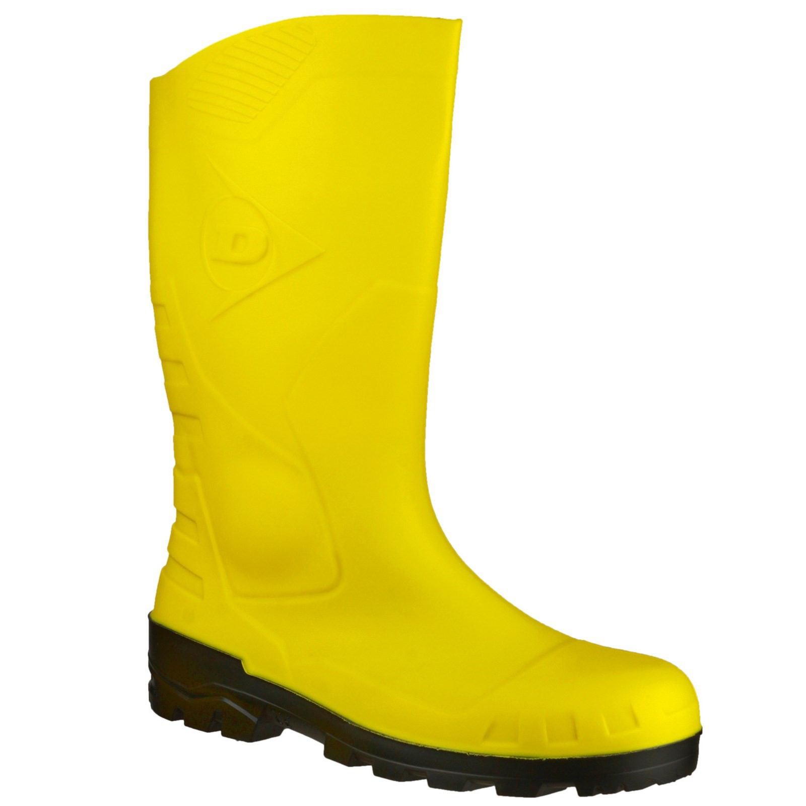 Dunlop H142211 Yellow Steel Toe Capped Safety Boots, UK 7, EU 41