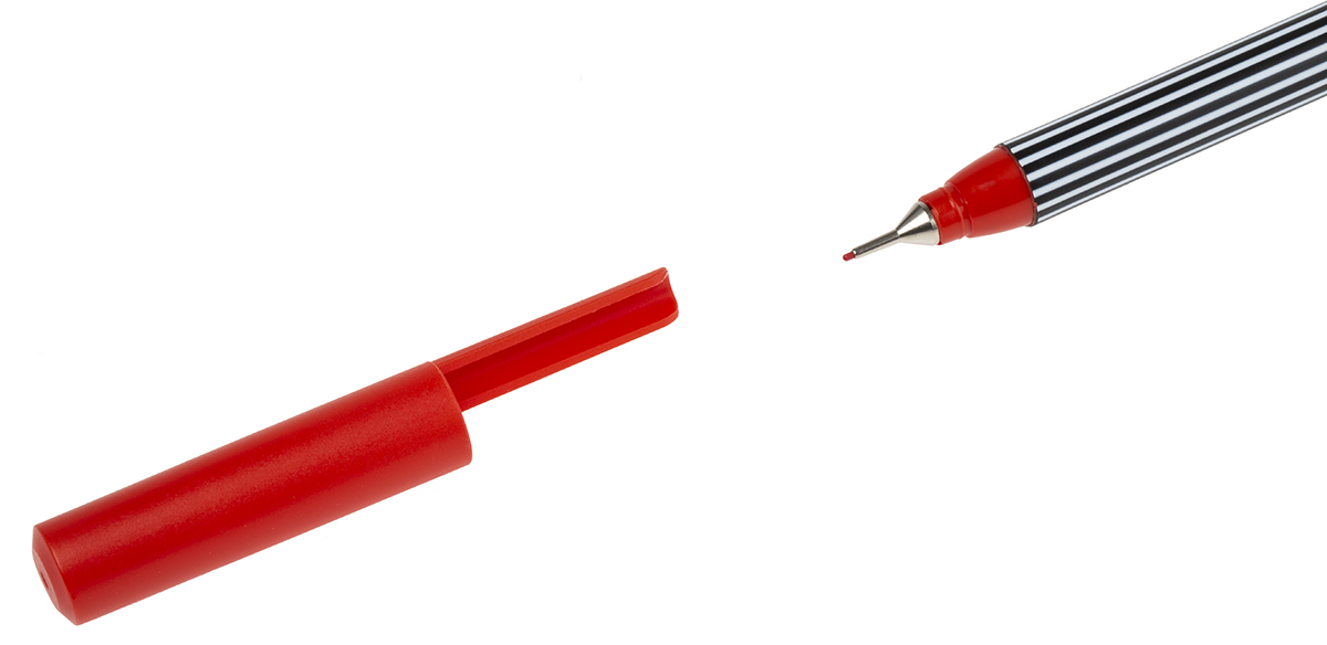 55-002 Edding Red, 0.3 mm Tip Size
