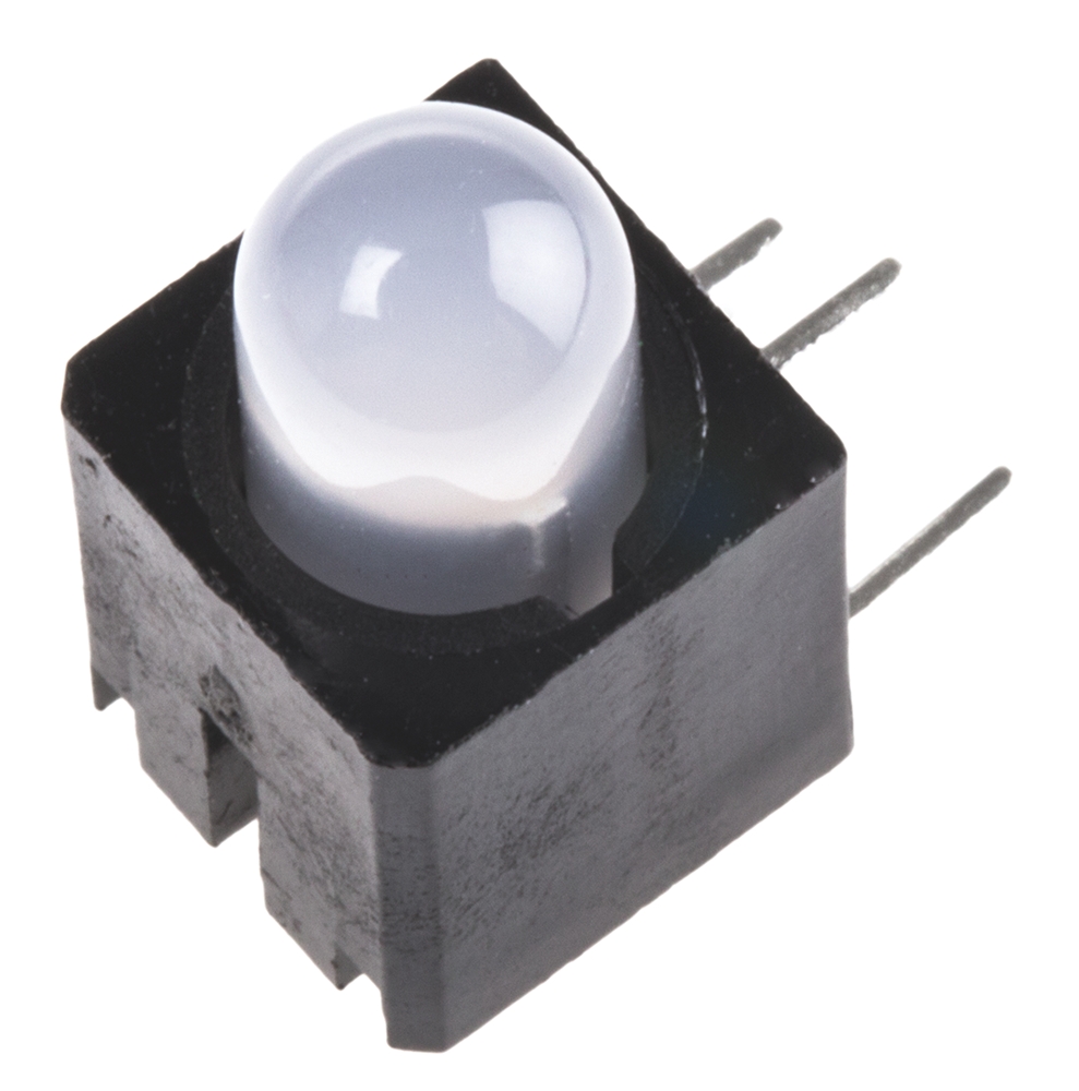 550-3505 Dialight  Red, Green Right Angle PCB LED Indicator, 2 LEDs 5 mm (T-1 3/4) 2.1 V